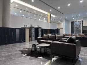 DELUX new showroom UniGate trackless folding autogate