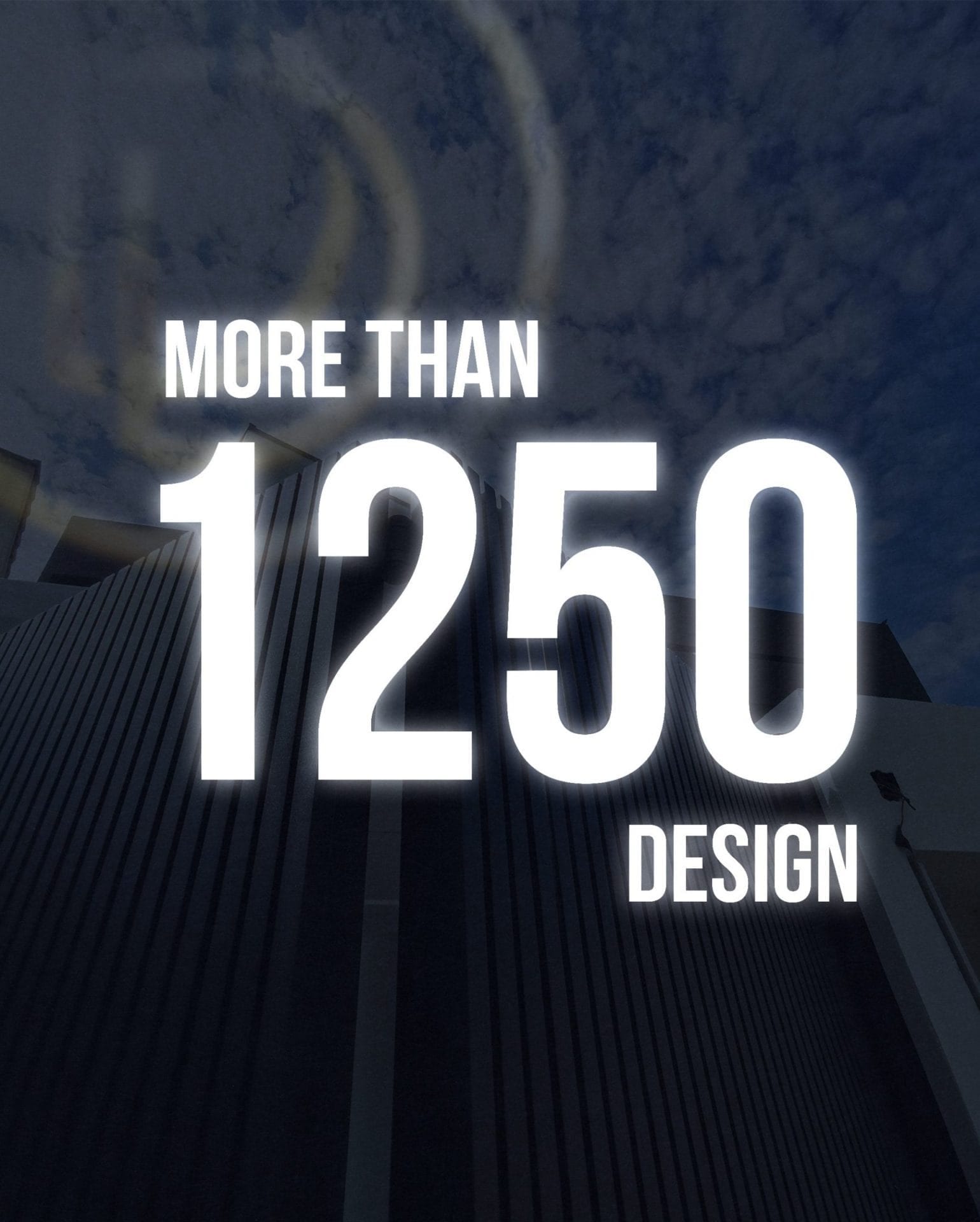 More than 1,250 design choices