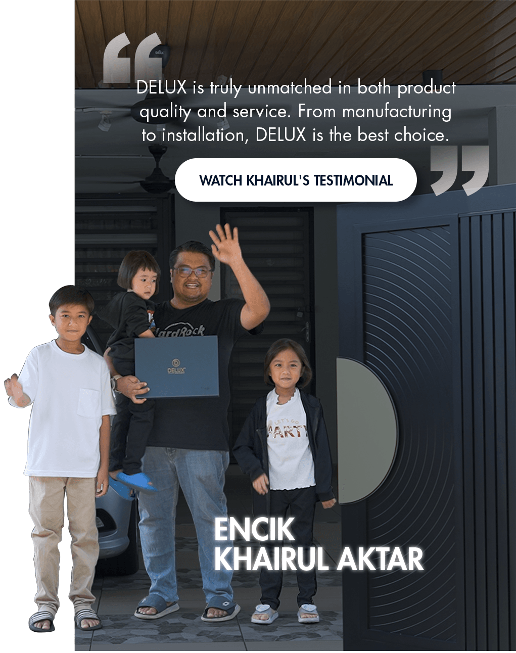 Testimonial Slide - Encik Khairul Aktar