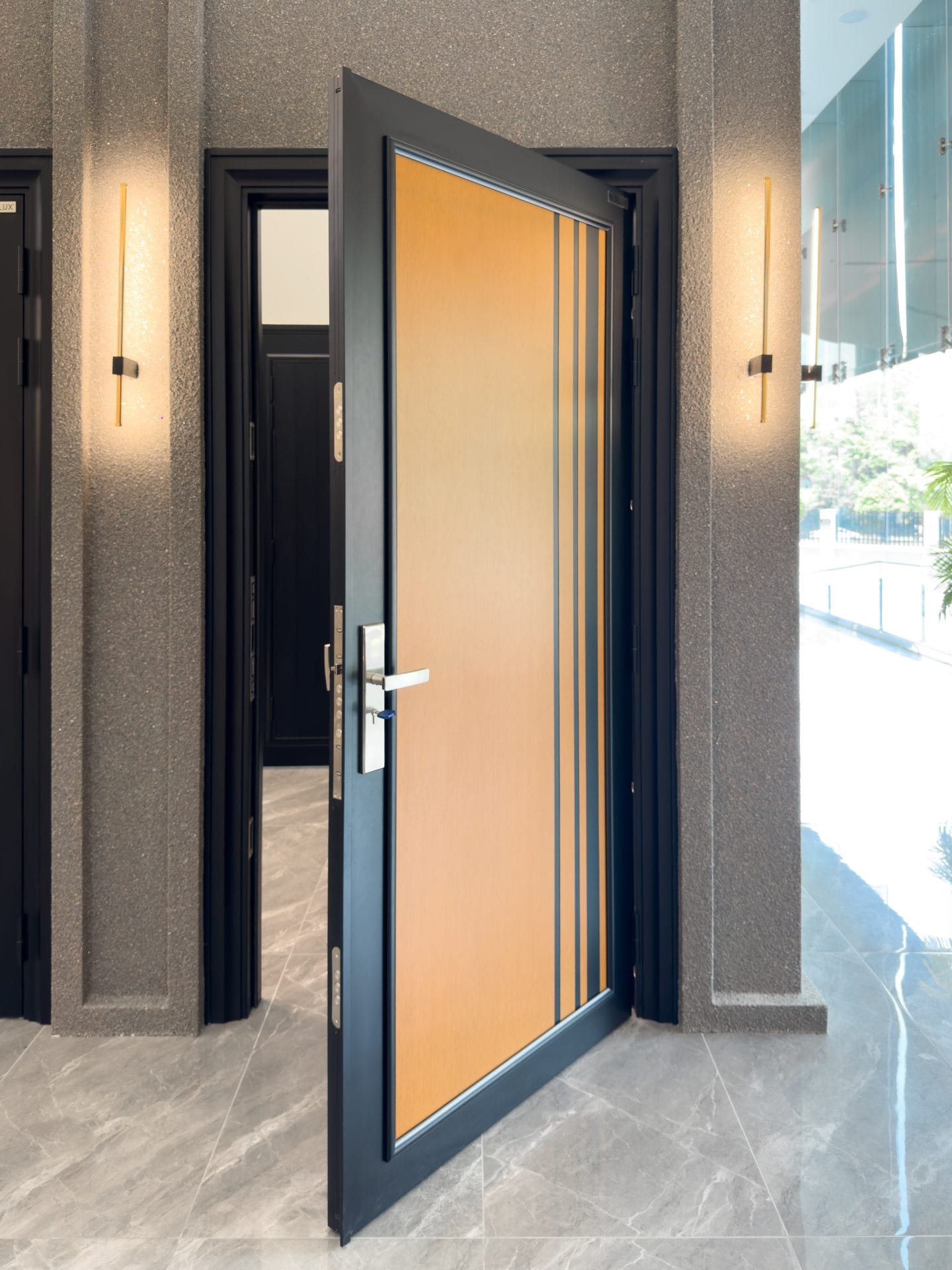 Security door Malaysia Aluminum door Luxury security door Delux security door price Aluminium security door Alutechdoor Security door design for home Best safety door Best security door malaysia Modern security door Security door design Single Door DT804W