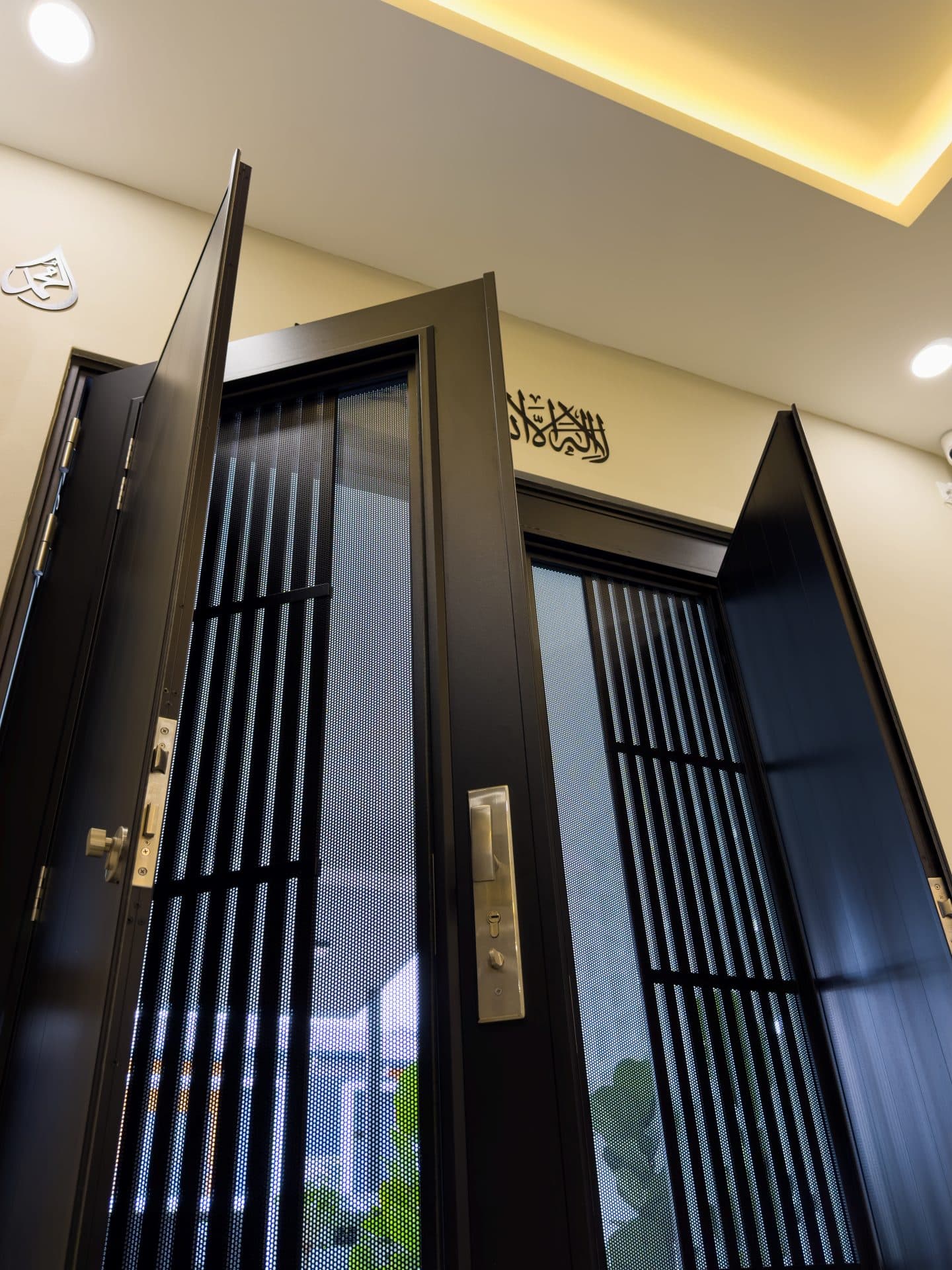 AlutechDoor Security Door Double Door DT603W