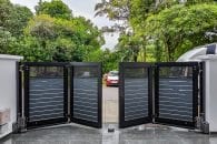 Trackless folding gate Trackless autogate Folding gate Malaysia Aluminium gate Malaysia Delux autogate Unigate Autogate Malaysia Unigate Malaysia Trackless gate Malaysia Aluminium gate supplier Malaysia Aluminium auto gate Autogate price Autogate system price Trackless autogate malaysia price Autogate malaysia price Aluminium gate suppliers texstone x4