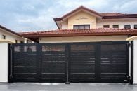 Trackless folding gate Trackless autogate Folding gate Malaysia Aluminium gate Malaysia Delux autogate Unigate Autogate Malaysia Unigate Malaysia Trackless gate Malaysia Aluminium gate supplier Malaysia Aluminium auto gate Autogate price Autogate system price Trackless autogate malaysia price Autogate malaysia price Aluminium gate suppliers texstone x4