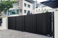 Trackless folding gate Trackless autogate Folding gate Malaysia Aluminium gate Malaysia Delux autogate Unigate Autogate Malaysia Unigate Malaysia Trackless gate Malaysia Aluminium gate supplier Malaysia Aluminium auto gate Autogate price Autogate system price Trackless autogate malaysia price Autogate malaysia price Aluminium gate suppliers X21