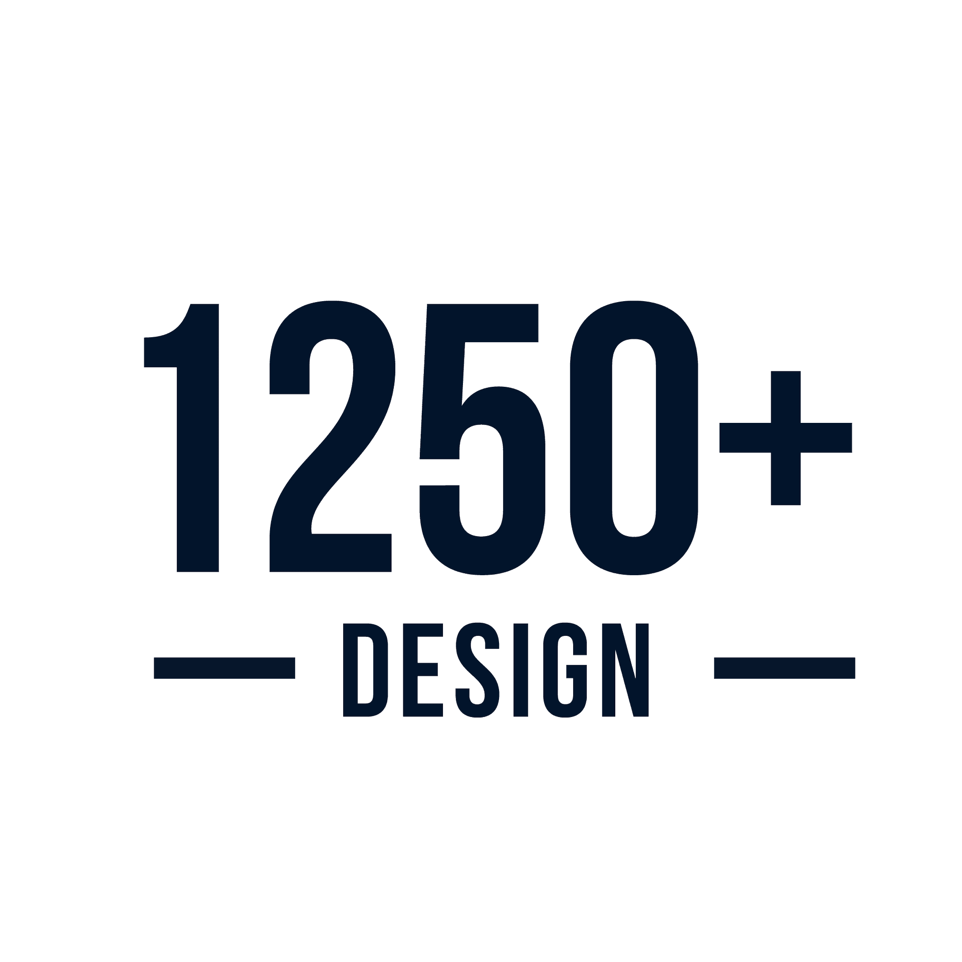 Up to 1,250 designs