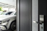 Security door Malaysia Aluminum door Luxury security door Delux security door price Aluminium security door Alutechdoor Security door design for home Best safety door Best security door malaysia Modern security door Security door design One and Half Door DT601C