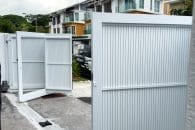 Trackless folding gate Trackless autogate Folding gate Malaysia Aluminium gate Malaysia Delux autogate Unigate Autogate Malaysia Unigate Malaysia Trackless gate Malaysia Aluminium gate supplier Malaysia Aluminium auto gate Autogate price Autogate system price Trackless autogate malaysia price Autogate malaysia price Aluminium gate suppliers x8