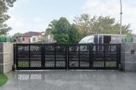 Trackless folding gate Trackless autogate Folding gate Malaysia Aluminium gate Malaysia Delux autogate Unigate Autogate Malaysia Unigate Malaysia Trackless gate Malaysia Aluminium gate supplier Malaysia Aluminium auto gate Autogate price Autogate system price Trackless autogate malaysia price Autogate malaysia price Aluminium gate suppliers mj102