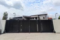 Trackless folding gate Trackless autogate Folding gate Malaysia Aluminium gate Malaysia Delux autogate Unigate Autogate Malaysia Unigate Malaysia Trackless gate Malaysia Aluminium gate supplier Malaysia Aluminium auto gate Autogate price Autogate system price Trackless autogate malaysia price Autogate malaysia price Aluminium gate suppliers LINO