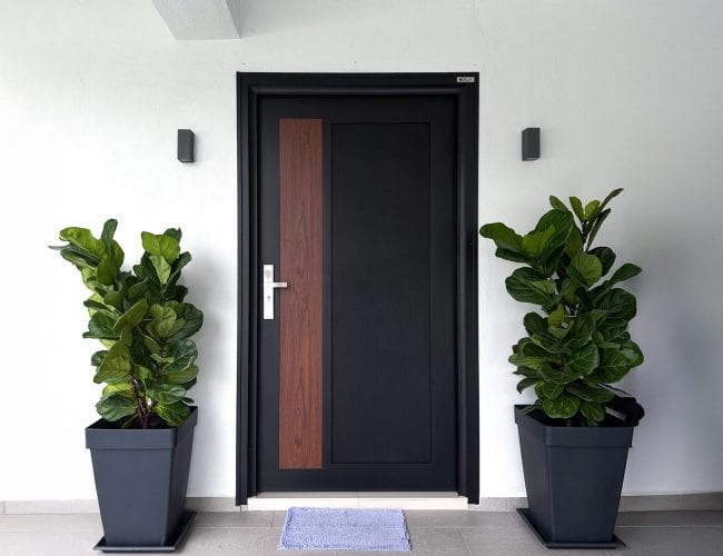 AlutechDoor Single Door DT601W