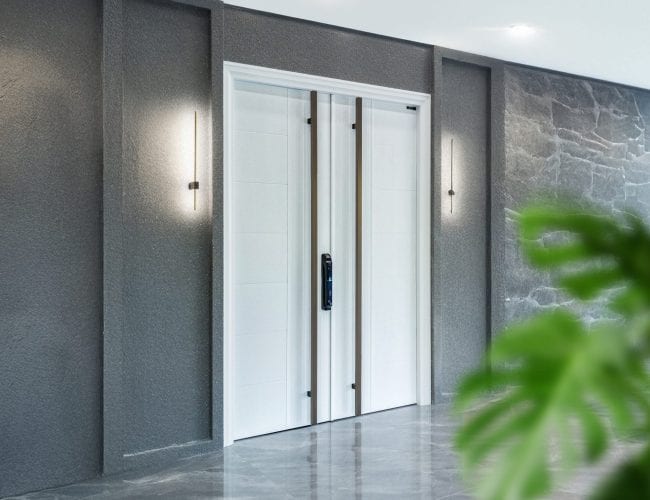 Security door Malaysia Aluminum door Luxury security door Delux security door price Aluminium security door Alutechdoor Security door design for home Best safety door Best security door malaysia Modern security door Security door design Double Door LX102