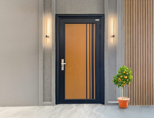 Security door Malaysia Aluminum door Luxury security door Delux security door price Aluminium security door Alutechdoor Security door design for home Best safety door Best security door malaysia Modern security door Security door design Single Door DT804W