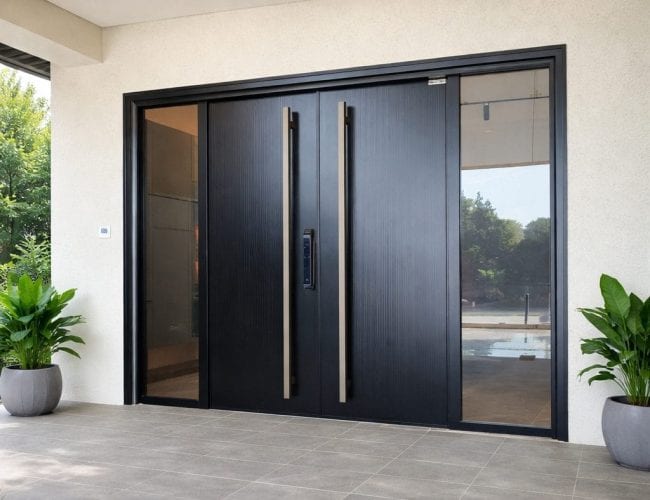 现代宅邸入口设计