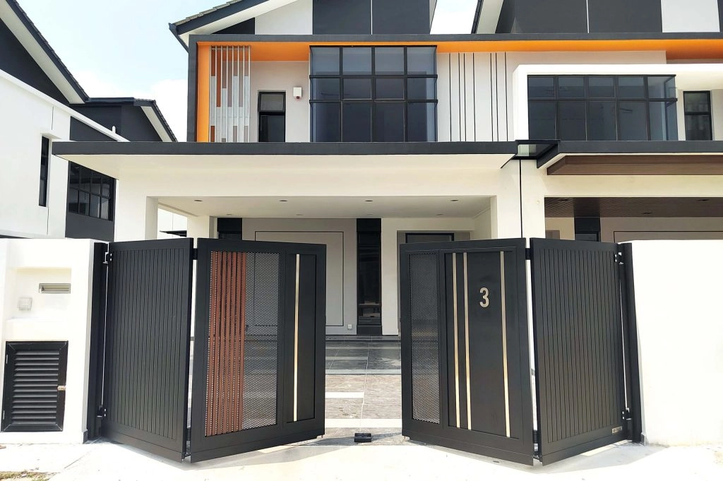 Fully Aluminium Trackless Folding Autogate UniGate 