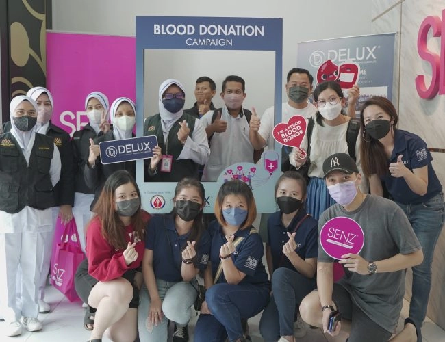 DELUX Blood Donation Campaign