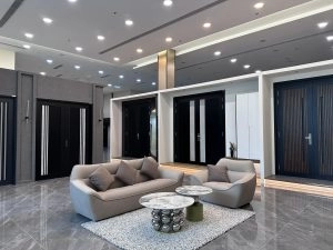 DELUX new showroom AlutechDoor fully aluminium security door