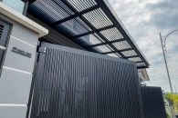 Trackless folding gate Trackless autogate Folding gate Malaysia Aluminium gate Malaysia Delux autogate Unigate Autogate Malaysia Unigate Malaysia Trackless gate Malaysia Aluminium gate supplier Malaysia Aluminium auto gate Autogate price Autogate system price Trackless autogate malaysia price Autogate malaysia price Aluminium gate suppliers texstone x16