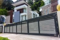 Trackless folding gate Trackless autogate Folding gate Malaysia Aluminium gate Malaysia Delux autogate Unigate Autogate Malaysia Unigate Malaysia Trackless gate Malaysia Aluminium gate supplier Malaysia Aluminium auto gate Autogate price Autogate system price Trackless autogate malaysia price Autogate malaysia price Aluminium gate suppliers texstone x4