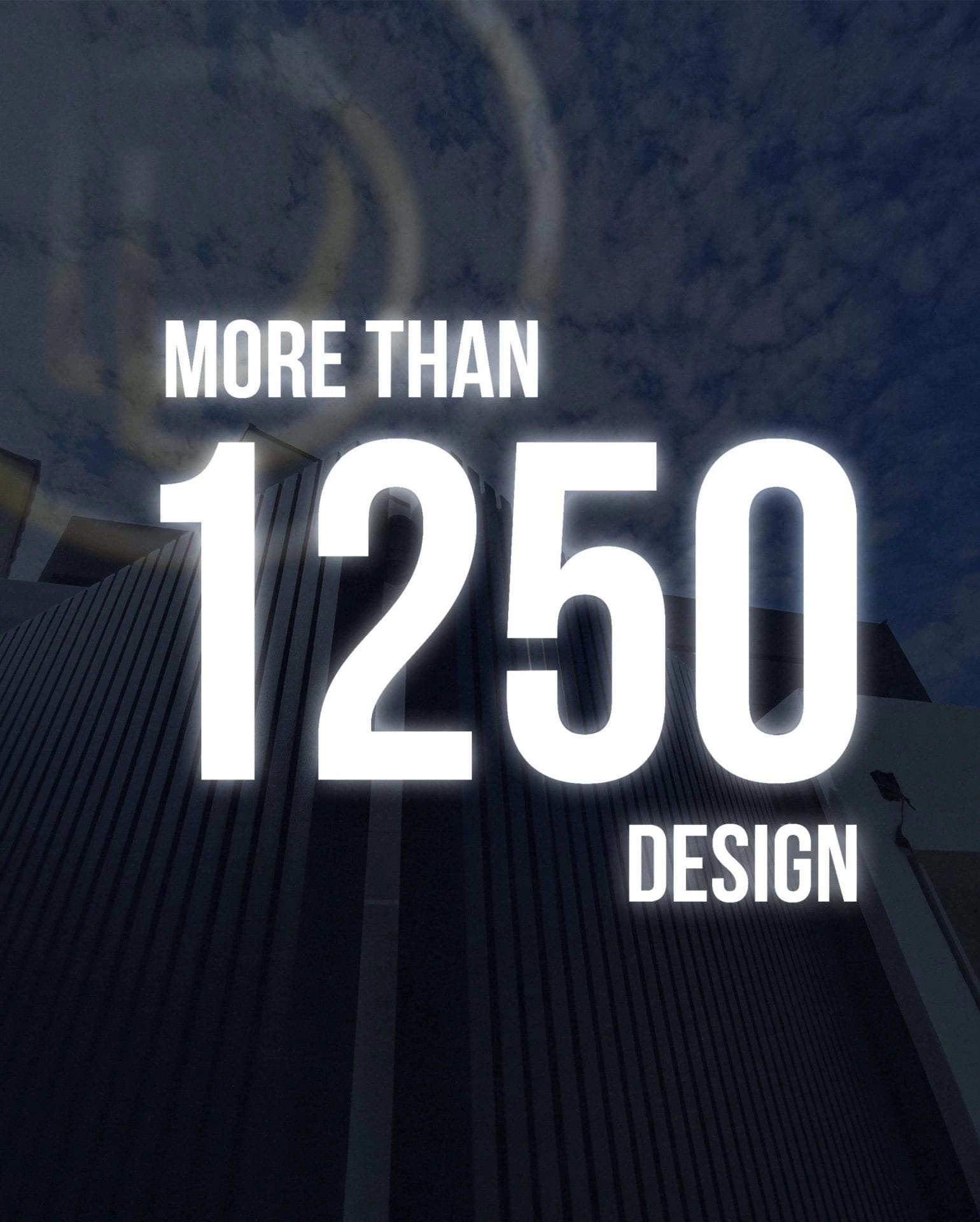 More than 1,250 design choices