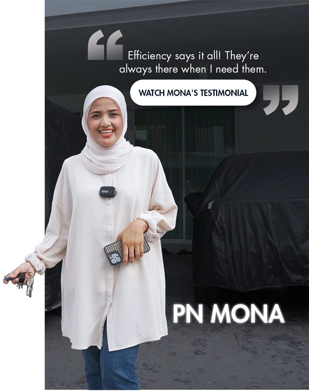 Testimonial Slide - Pn Mona