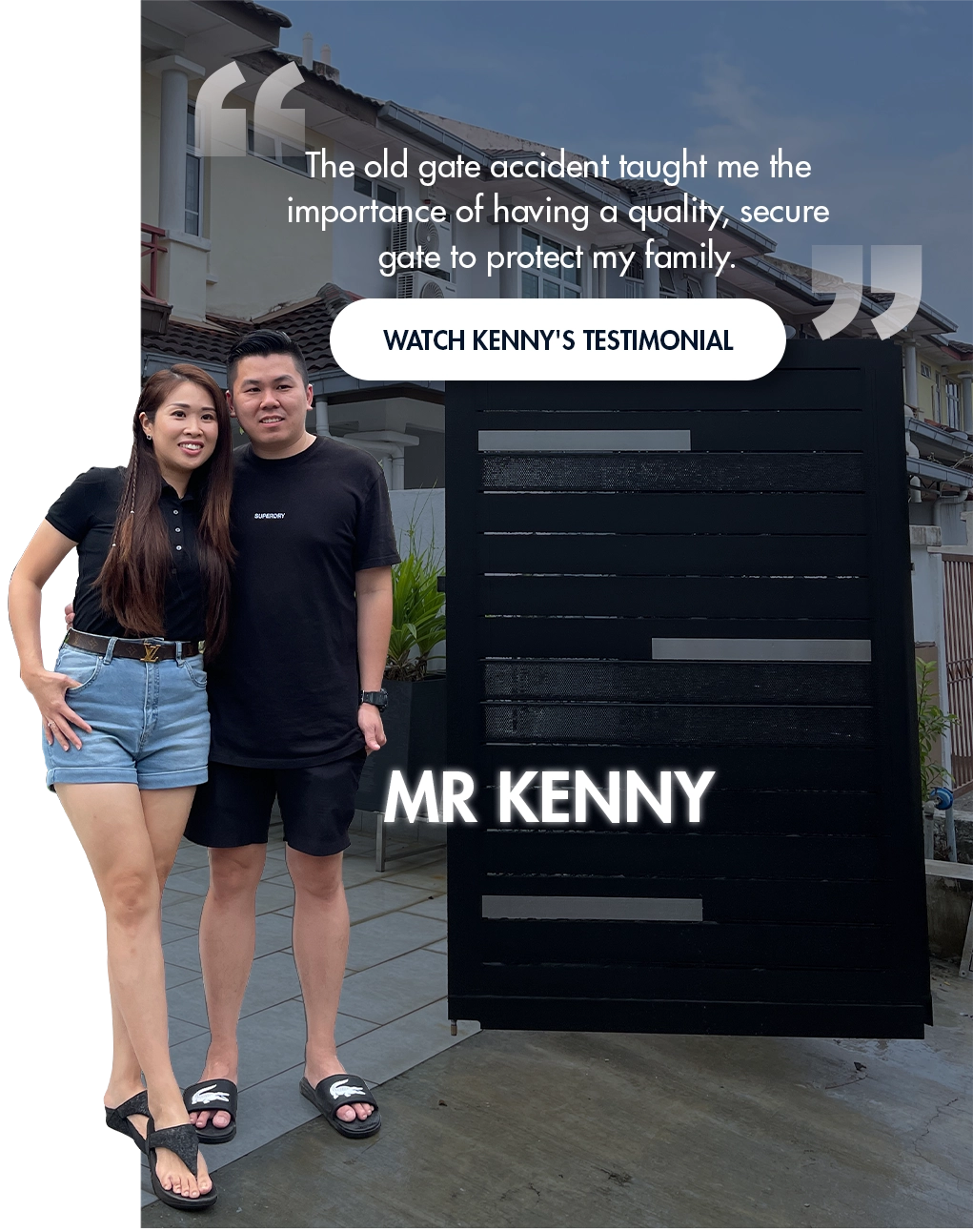 Testimonial Slide - Mr Kenny