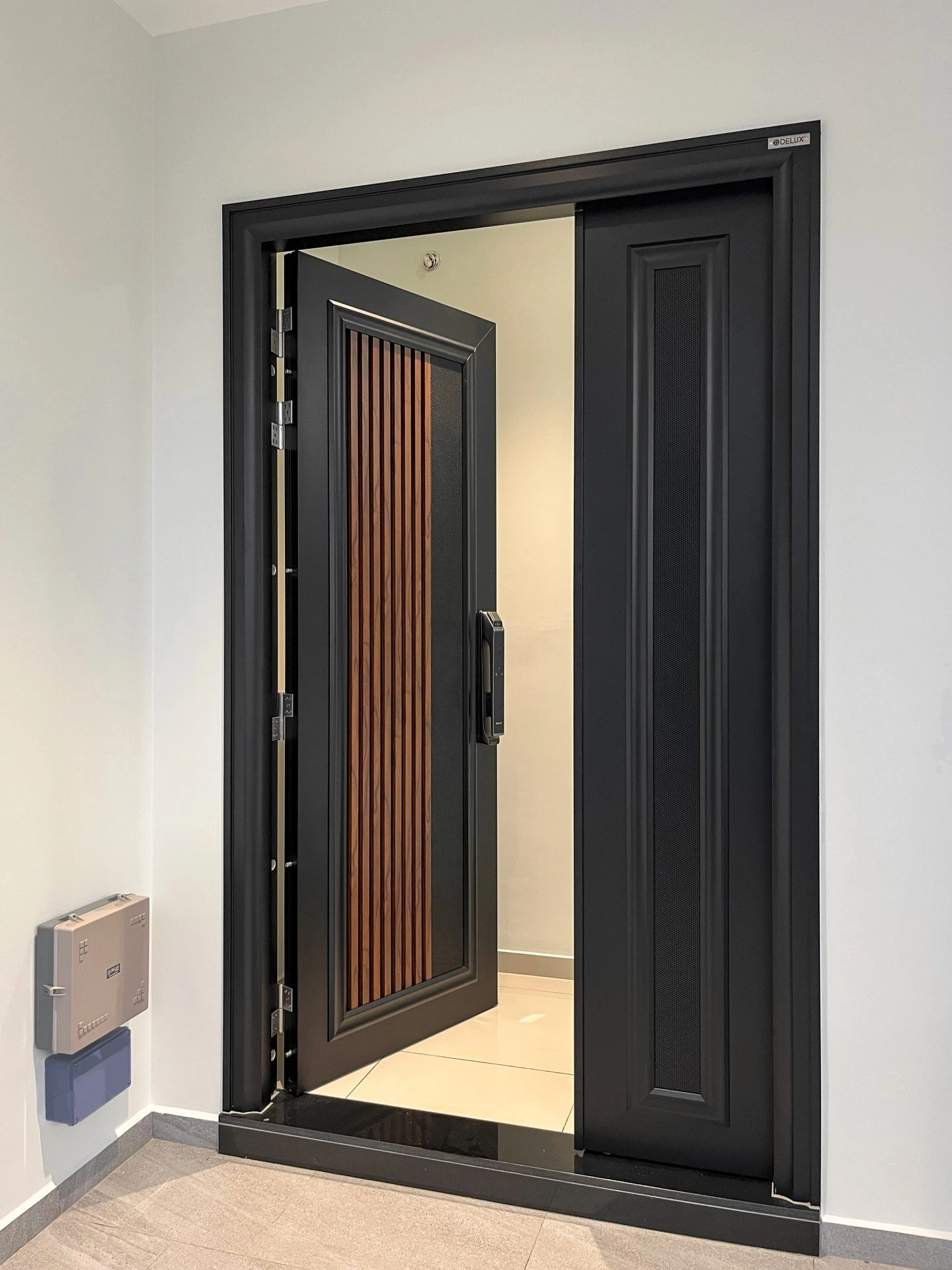 AlutechDoor Security Door One and Half Door DT603W