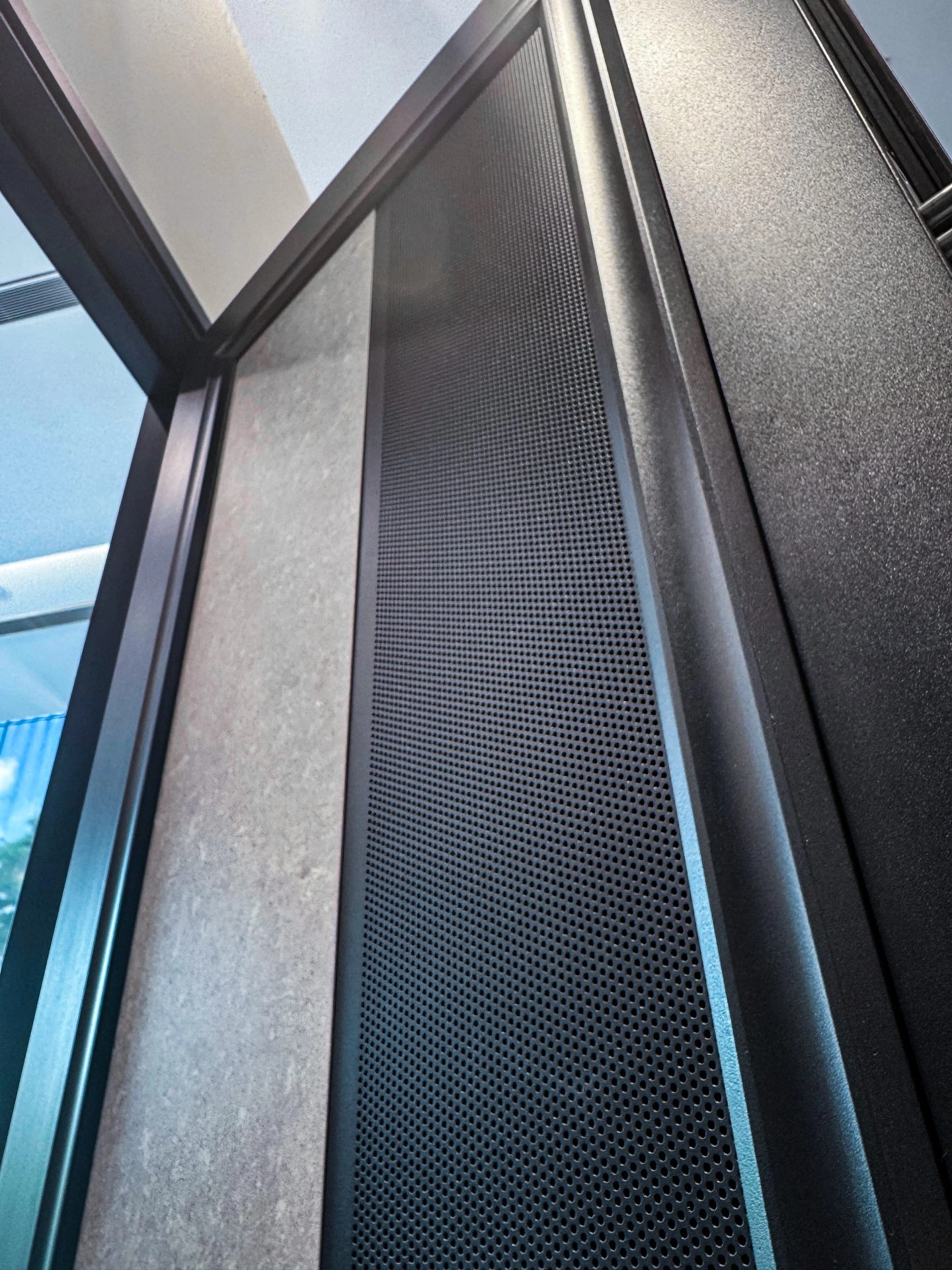 Security door Malaysia Aluminum door Luxury security door Delux security door price Aluminium security door Alutechdoor Security door design for home Best safety door Best security door malaysia Modern security door Security door design One and Half Door DT604C