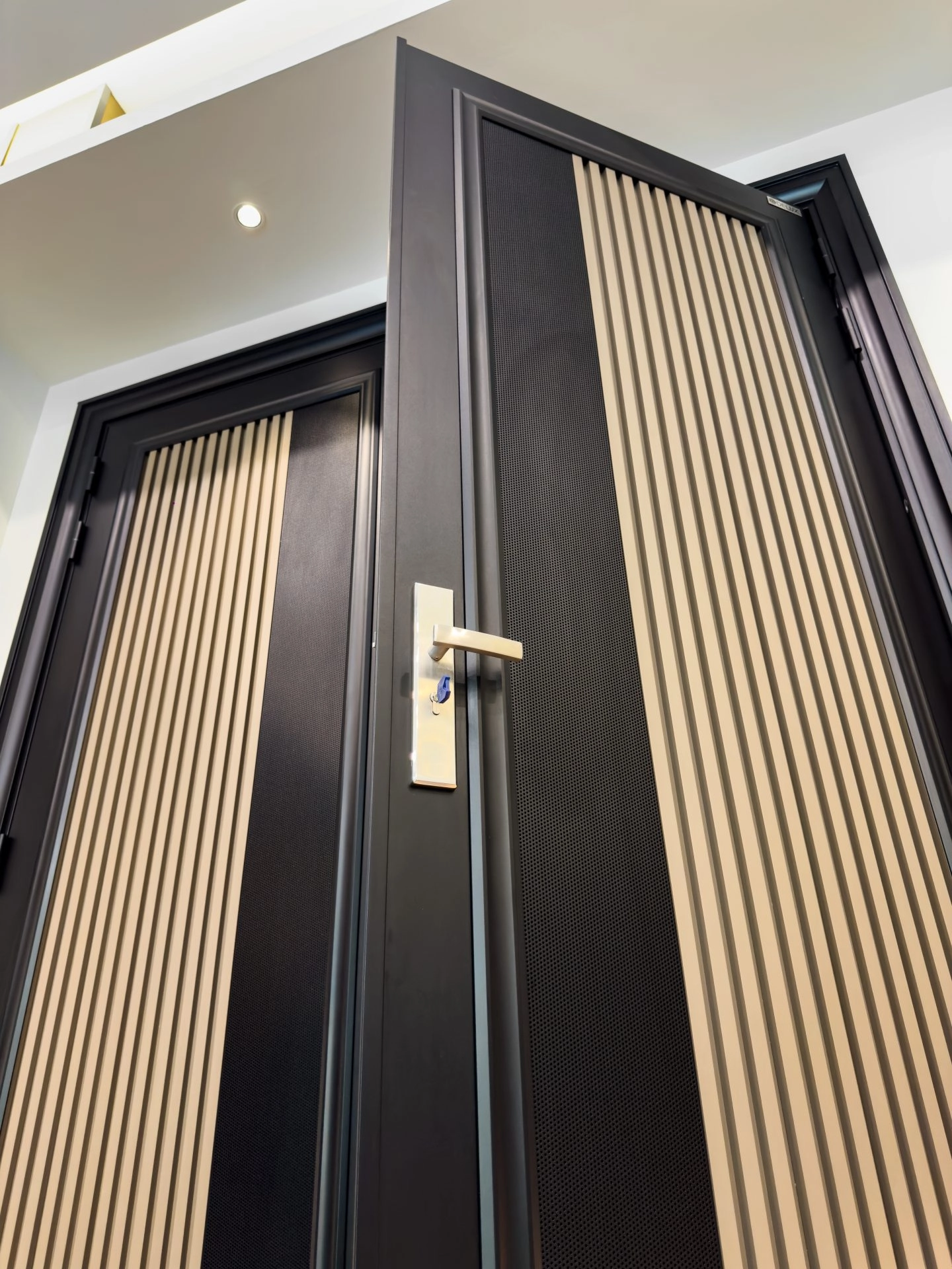 Security door Malaysia Aluminum door Luxury security door Delux security door price Aluminium security door Alutechdoor Security door design for home Best safety door Best security door malaysia Modern security door Security door design Double Door DT707