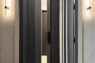 Security door Malaysia Aluminum door Luxury security door Delux security door price Aluminium security door Alutechdoor Security door design for home Best safety door Best security door malaysia Modern security door Security door design One and Half Door DT906P