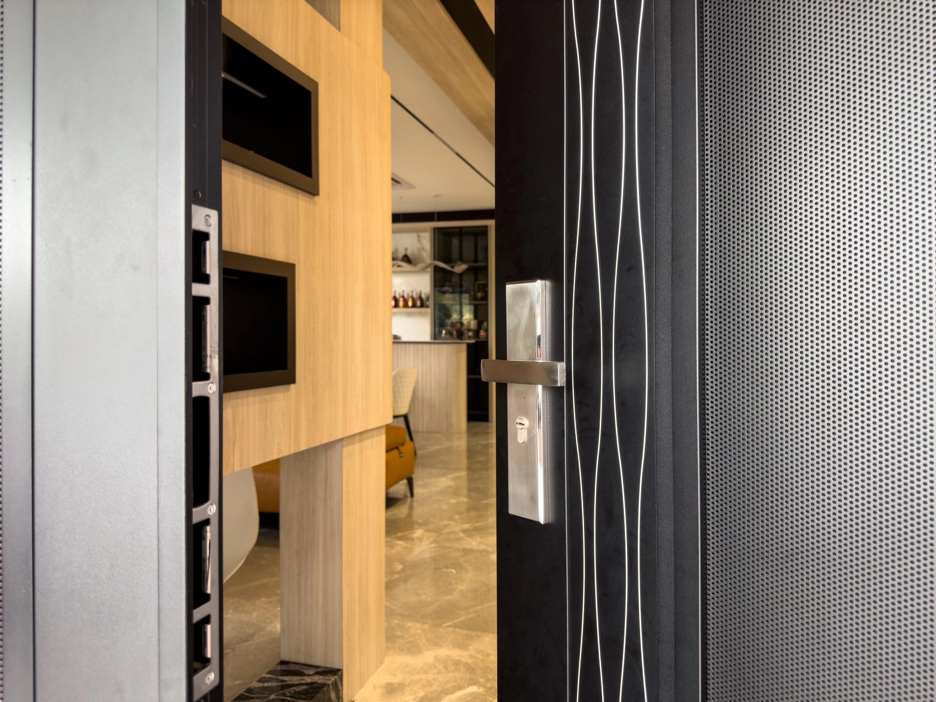 AlutechDoor Security Door One and Half Door DT602