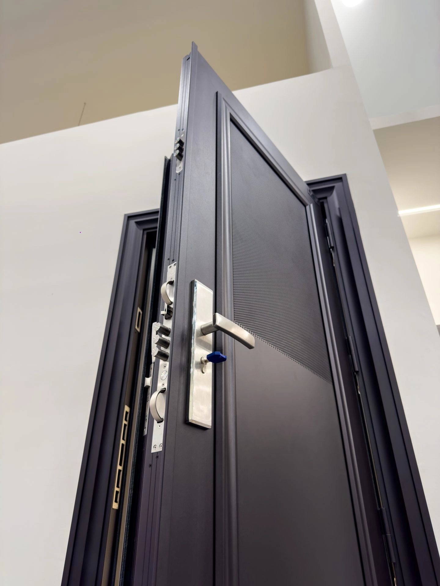 Security door Malaysia Aluminum door Luxury security door Delux security door price Aluminium security door Alutechdoor Security door design for home Best safety door Best security door malaysia Modern security door Security door design Single Door DT302