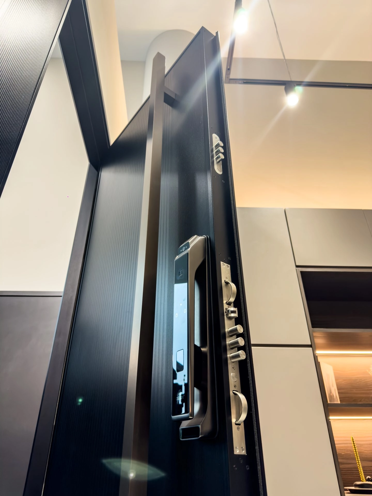 Security door Malaysia Aluminum door Luxury security door Delux security door price Aluminium security door Alutechdoor Security door design for home Best safety door Best security door malaysia Modern security door Security door design Double Door LN101