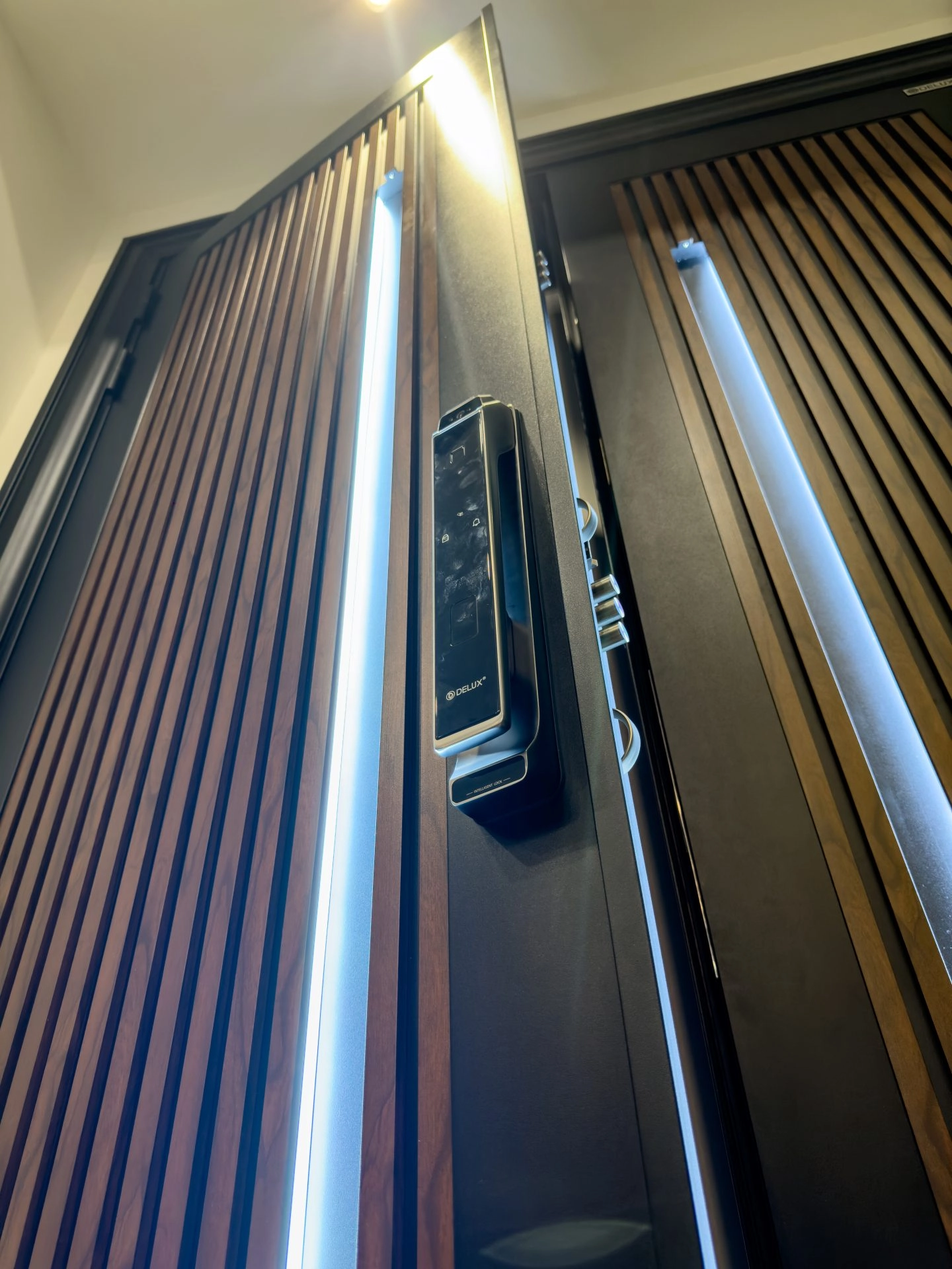 Security door Malaysia Aluminum door Luxury security door Delux security door price Aluminium security door Alutechdoor Security door design for home Best safety door Best security door malaysia Modern security door Security door design Double Door DT663W