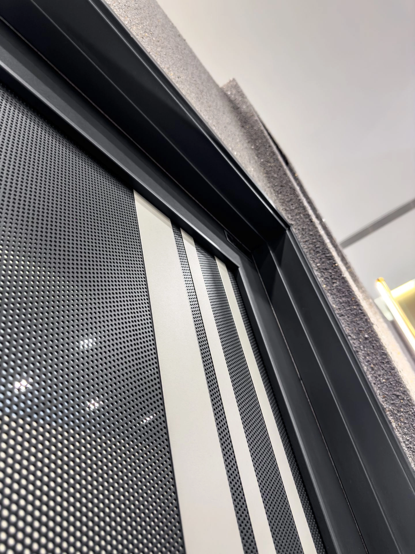 Security door Malaysia Aluminum door Luxury security door Delux security door price Aluminium security door Alutechdoor Security door design for home Best safety door Best security door malaysia Modern security door Security door design One and Half Door DT906P