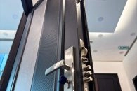 Security door Malaysia Aluminum door Luxury security door Delux security door price Aluminium security door Alutechdoor Security door design for home Best safety door Best security door malaysia Modern security door Security door design One and Half Door DT604C