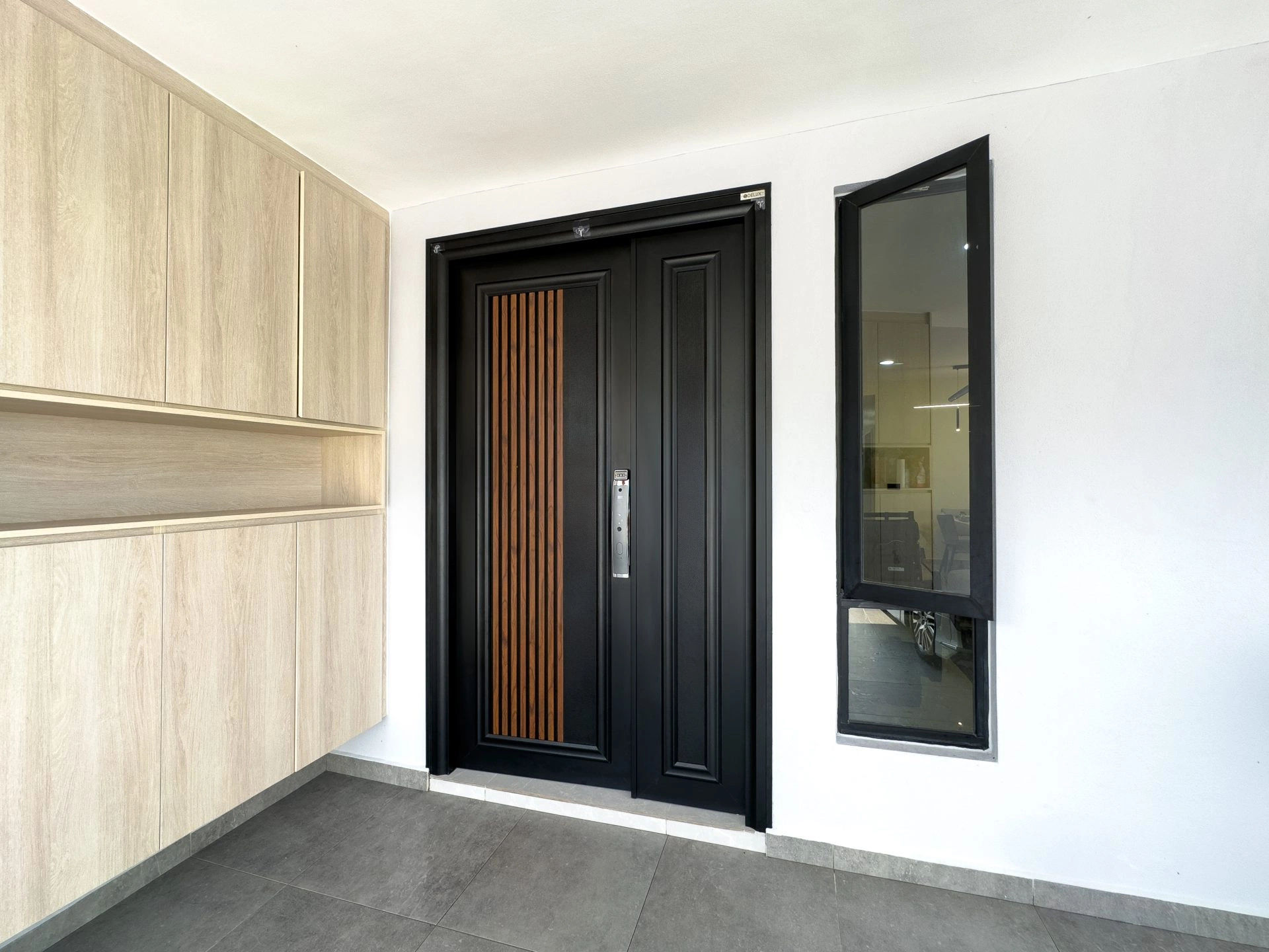 AlutechDoor Security Door One and Half Door DT603W