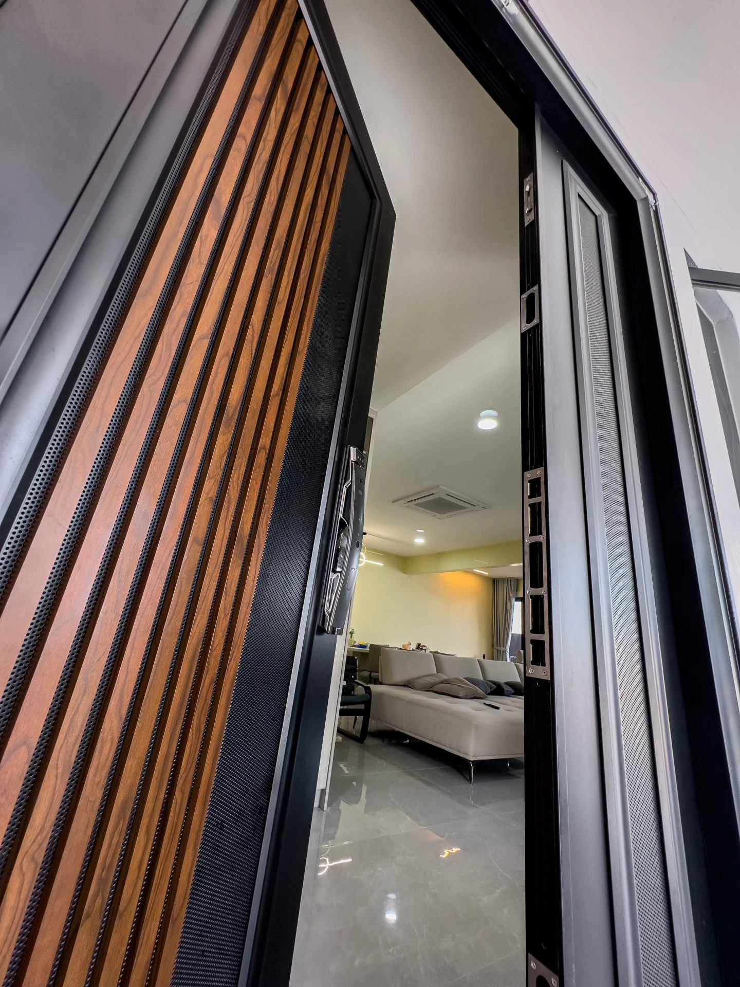 AlutechDoor Security Door One and Half Door DT603W