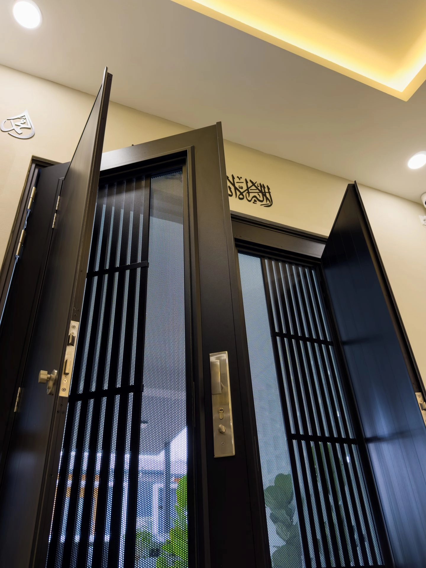 AlutechDoor Security Door Double Door DT603W