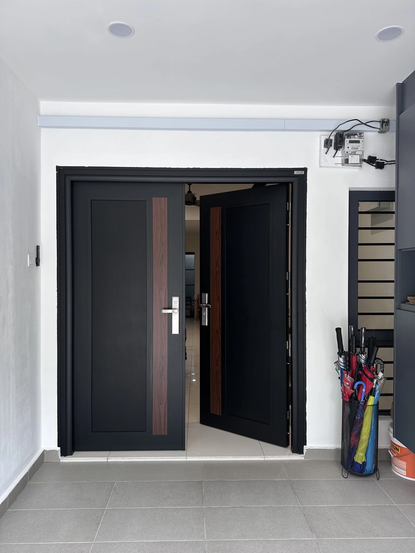 AlutechDoor Double Door DT601W
