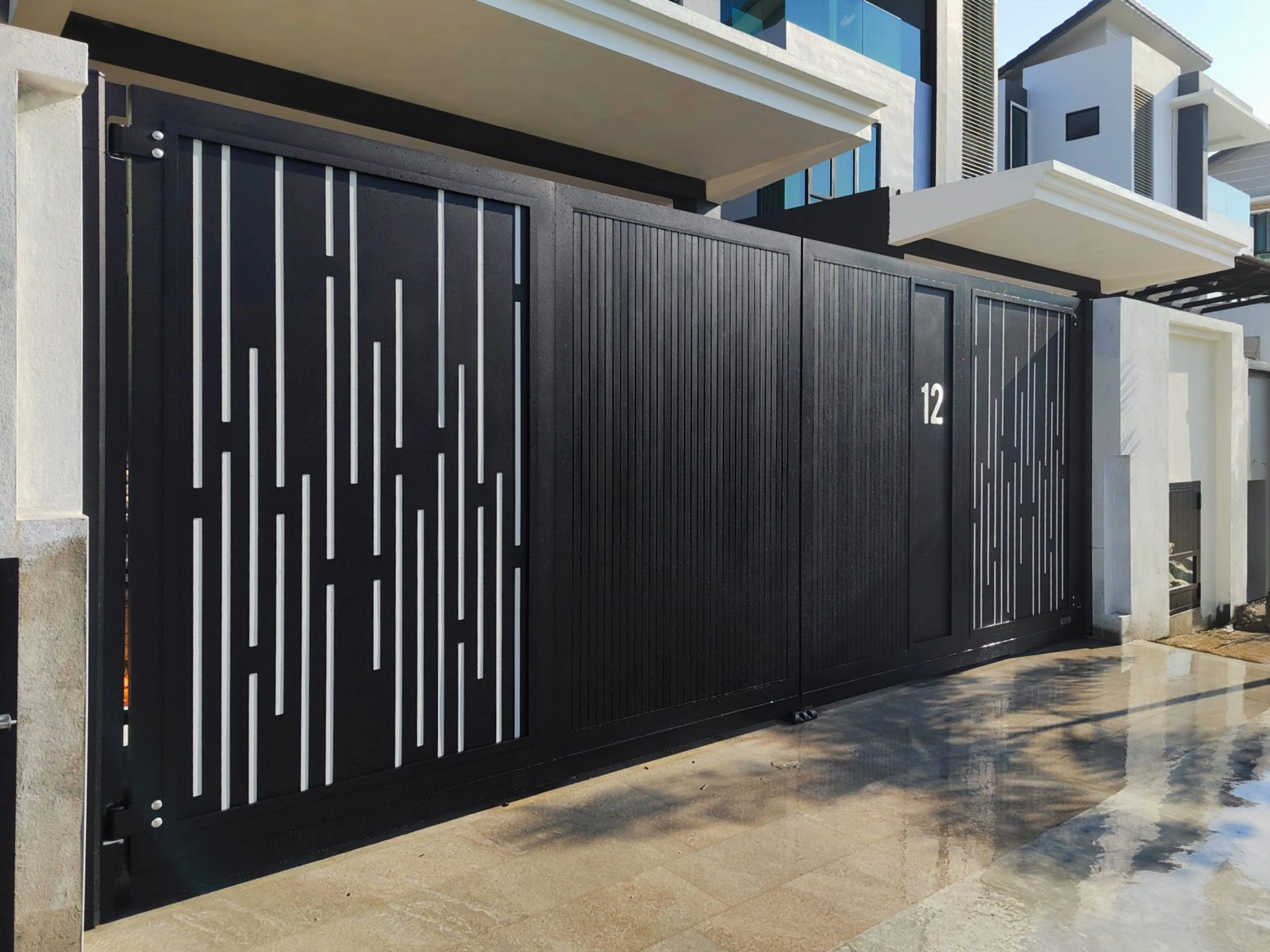 Trackless folding gate Trackless autogate Folding gate Malaysia Aluminium gate Malaysia Delux autogate Unigate Autogate Malaysia Unigate Malaysia Trackless gate Malaysia Aluminium gate supplier Malaysia Aluminium auto gate Autogate price Autogate system price Trackless autogate malaysia price Autogate malaysia price Aluminium gate suppliers Wood 1