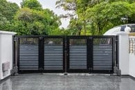 Trackless folding gate Trackless autogate Folding gate Malaysia Aluminium gate Malaysia Delux autogate Unigate Autogate Malaysia Unigate Malaysia Trackless gate Malaysia Aluminium gate supplier Malaysia Aluminium auto gate Autogate price Autogate system price Trackless autogate malaysia price Autogate malaysia price Aluminium gate suppliers texstone x4