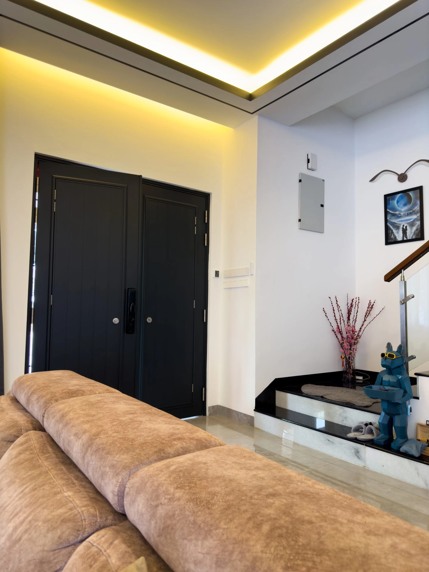 Security door Malaysia Aluminum door Luxury security door Delux security door price Aluminium security door Alutechdoor Security door design for home Best safety door Best security door malaysia Modern security door Security door design Double Door DT703