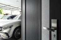 Security door Malaysia Aluminum door Luxury security door Delux security door price Aluminium security door Alutechdoor Security door design for home Best safety door Best security door malaysia Modern security door Security door design One and Half Door DT601C