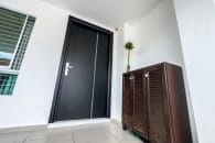 Security door Malaysia Aluminum door Luxury security door Delux security door price Aluminium security door Alutechdoor Security door design for home Best safety door Best security door malaysia Modern security door Security door design Double Door LN102