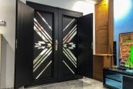 Security door Malaysia Aluminum door Luxury security door Delux security door price Aluminium security door Alutechdoor Security door design for home Best safety door Best security door malaysia Modern security door Security door design Safety door Malaysia Premium security door dt704