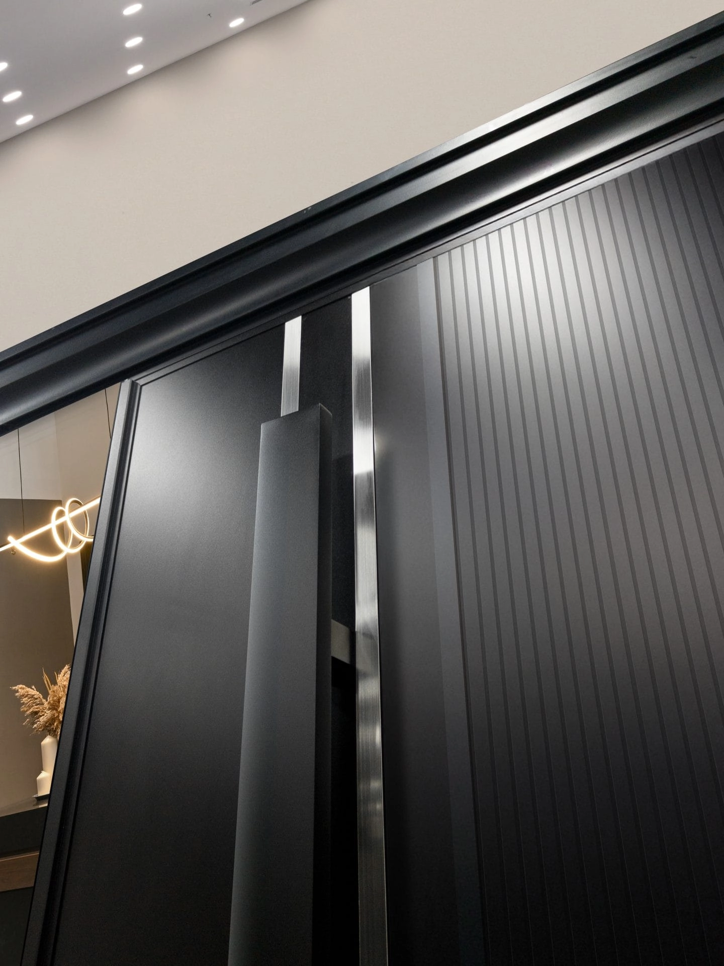 Security door Malaysia Aluminum door Luxury security door Delux security door price Aluminium security door Alutechdoor Security door design for home Best safety door Best security door malaysia Modern security door Security door design Double Door LX106