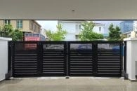 Trackless folding gate Trackless autogate Folding gate Malaysia Aluminium gate Malaysia Delux autogate Unigate Autogate Malaysia Unigate Malaysia Trackless gate Malaysia Aluminium gate supplier Malaysia Aluminium auto gate Autogate price Autogate system price Trackless autogate malaysia price Autogate malaysia price Aluminium gate suppliers texstone x4