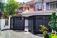 Trackless folding gate Trackless autogate Folding gate Malaysia Aluminium gate Malaysia Delux autogate Unigate Autogate Malaysia Unigate Malaysia Trackless gate Malaysia Aluminium gate supplier Malaysia Aluminium auto gate Autogate price Autogate system price Trackless autogate malaysia price Autogate malaysia price Aluminium gate suppliers texstone x4