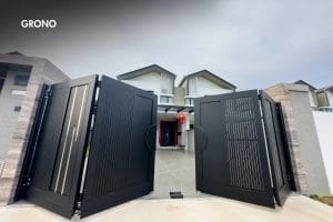 Trackless folding gate Trackless autogate Folding gate Malaysia Aluminium gate Malaysia Delux autogate Unigate Autogate Malaysia Unigate Malaysia Trackless gate Malaysia Aluminium gate supplier Malaysia Aluminium auto gate Autogate price Autogate system price Trackless autogate malaysia price Autogate malaysia price Aluminium gate suppliers