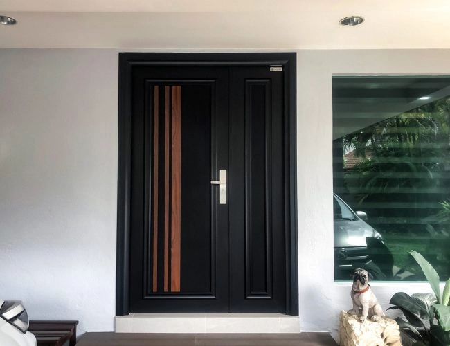 Security door Malaysia Aluminum door Luxury security door Delux security door price Aluminium security door Alutechdoor Security door design for home Best safety door Best security door malaysia Modern security door Security door design Safety door Malaysia Premium security door dt611